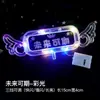 Decoração de bolo amor carta de amor luz decoração de bolo proposta de aniversário buquê de flores placa de luz LED plugável