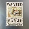 Imán para refrigerador con animación de dibujos animados creativos de One Piece Peripheral Bounty, adhesivo magnético decorativo con mensaje