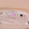 Pendientes de Resina con Mariposa de Cristal Personalizados, Pendientes con Aguja de Plástico, Pendientes Hipoalergénicos Fabricante Mayorista