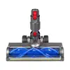 Compatible con aspiradoras Dyson V7 V8 V10 V11 V12 V15 Juego de accesorios para cepillo de suelo eléctrico Cabezal de succión con detección de polvo