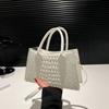 Bolsas para Mulheres 2025 Outono e Inverno Nova Moda Casual Pequena Fresca Padrão Crocodilo Bolsa de Mão Ombro Único Axila Feminina Bolsa Pequena