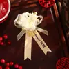 Atacado de Lapelas de Casamento Estilo Chinês para Noivos, Conjunto Completo de Alta Qualidade para Membros da Família, Pai e Mãe, Broches com Pino