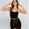 Cadena para Cintura de Mujer con Ceñidor de Cintura para Vestido Cadena de Invierno Versátil 2026 Nuevo Estilo Ins Decoración Cinturón Delgado de Moda