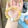 Nuevo popular pulsera de cuentas múltiples de cristal natural DIY cristal exquisito pulsera de cristal de alta gama suministro para transmisión en vivo