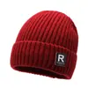 Gorro de Invierno para Hombre con Forro de Felpa, Engrosado para Calidez, Gorro de Punto a Prueba de Frío para Ciclismo al Aire Libre, Gorro Frío Transfronterizo, Gorro de Lana Peluda