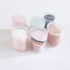 Almofada de dedo para pó polegar almofada de ar para pó não acumula nas linhas não absorve o pó uso duplo seco e úmido corretivo base BB cream maquiagem
