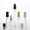 Em Estoque Mini Pequeno Capacidade 2ml 3ml 5ml 10ml Frascos de Perfume Viagem Amostra Portátil Spray Recarregáveis para Perfume