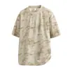 [Roupas de Berlim] Camiseta de Manga Curta 2025 Nova de Verão Masculina Solta Tendência Marca High-End Casual Versátil Redonda
