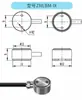 Sensor de Pesaje de Presión para Medición de Fuerza en Miniatura de Acero Inoxidable de Alta Precisión Control de Peso de Presión de Tracción Medidor con Pantalla Digital