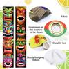 Banner Decorativo para Festa Havaiana Festival Lu'o Dísticos Aloha tiki Bandeira de Carnaval Bandeira para Festa na Praia