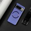 Funda Adecuada para Teléfono Google 11 con Patrón de Tela Pixel10/9 Negocios Magnética de Goma Suave Pixel8/7 Funda Protectora de Cobertura Total 6
