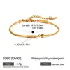 Pulseira de Aço Inoxidável Cruzada Europeia e Americana Wanxing Joias de Zircônia de Luxo Leve de Alta Qualidade Joias Transfronteiriças Design de Nicho