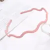 Diadema Ondulada Esmerilada Color Morandi para Mujer Más Fácil de Combinar Pinza de Pelo Prensada Dentada Cabello Fino Lavado de Cara Maquillaje Paquete Diadema Casual