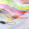 Cordón de PVC bicolor de 6 mm, transparente, de silicona, para funda de teléfono, con pegamento de gelatina, para colgar juguetes, disponible en stock.