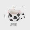 Taza de Café Estilo Pastoral Juego de Taza y Platillo para Café Taza con Mango de Corazón Creativo Taza de Agua con Forma de Corazón