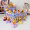 Capivara de Desenho Animado Lulu Figura Giratória Caixa Surpresa Expressão Criativa Capivara Modelo Alívio de Estresse Decoração de Mesa Brinquedo da Moda Figura Venda por Atacado