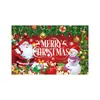 Fábrica de Comercio Exterior Transfronterizo de Amazon Tela Colgante de Fondo Navideño Pancarta de Puerta Cubierta de Puerta Decoración Pareados Decoración Festiva Personalización