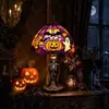 Lámpara de Vitral Estilo Tiffany Transfronteriza de Halloween