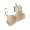 Hermoso Sujetador de Espalda para Mujer Verano Delgado Pecho Pequeño Push up para Verse Más Grande Sin Costuras Invisible Espalda Descubierta con Forma de U