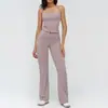 Traje de Yoga Nu Europeu e Americano Transfronteiriço Gola Alta Zíper Traje de Lazer ao Ar Livre Traje Esportivo para Corrida Fitness 4518