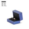 Caja de Anillo Propuesta PU Colgante Collar Conjunto Caja de Almacenamiento Caja de Empaque de Regalo para Joyería Caja de Regalo Suministro Directo de Fábrica