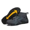 Sapatos Anfíbios de Rastreamento para Escalada em Montanha Masculino ao Ar Livre Sapatos de Caminhada Pesca Selvagem Acampamento Caminhada Escalada em Rocha Sapatos de Escalada Antiderrapantes Resistentes ao Desgaste