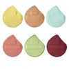 Almofada de Maquiagem Irregular em Formato de Marshmallow com Corte Angular Deslumbrante, Esponja para Base de Maquiagem Não Absorvente, Conjunto de Ferramentas Especializadas