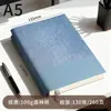 Caja de Regalo A5 Cuaderno de Negocios Hecho a Medida Oficina Cuaderno Grueso con Tapa de Cuero Libro de Registro de Reuniones Cuaderno Rayado Transfronterizo