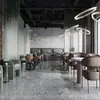 Azulejos de mosaico 750x1500, adequados para hotéis, clubes, shoppings, restaurantes e vilas; azulejos de mosaico para piso imitando pedra, azulejos de mosaico com efeito jato d'água
