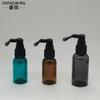 Venta al por mayor, botella pulverizadora oral rotativa de 30 ml, 50 ml y 60 ml, botella pulverizadora de esencia de PET, botella pulverizadora tipo elefante basculante.