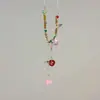 Mar Floral Romántico~ Collar de Flores con Cuentas de Alto Valor Inspirado en la Dopamina, Moderno, Exquisito y de Alta Gama, Collar Versátil para Viajes