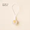 Llavero de Cristal Mineral Natural para Correr, Colgante Anti-pérdida para Teléfono, Encanto de Grava, Llavero Desmagnetizador, Cordón, Venta al por Mayor