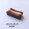 Precio de fábrica al por mayor una variedad de porta palillos creativo soporte de palillos de madera hotel comedor almohadilla para palillos lindos adornos pequeños