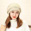 Calentador de Cuello de Doble Capa de Otoño e Invierno, Gorro de Lana para Dama a la Moda, Gorro Cálido para Exteriores, Protección Casual Versátil para el Cuello y Calidez