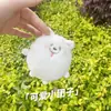 Colgante de Peluche de Animal Chirriante Muñeco de Dibujos Animados Juguete de Peluche Colgante Pequeño Llavero Colgante para Mochila Escolar