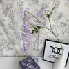 Decoraciones florales artificiales colgantes para bodas, tapices de pared, arreglos florales de techo, flores artificiales, accesorios de decoración para el hogar