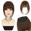 Peruca com Franja Longa Lateral para Mulheres, Extensões de Cabelo Realistas, Extensões de Cabelo Sem Emendas, Extensões de Cabelo Naturais, Extensões de Cabelo com Estoque Pronto para Exportação
