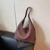 Bolsa Grande Simples Retrô Transfronteiriça de Axila Nova 2025 Versátil Bolsa Tote para Sogra Bolsa de Ombro de Grande Capacidade
