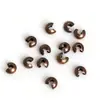 Contas de Posicionamento com Abertura de 3mm Contas Espaçadoras de Ferro Fecho de Garra em Forma de U Contas para Fecho Acessórios para Joias de Colar Pulseira Materiais