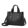 Bolsa de mano transfronteriza, bolso de mujer moderno y sencillo, bolsa de gran capacidad de alta gama para el trabajo, bolso de mano para mujer conveniente con múltiples compartimentos