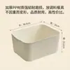 Caja de almacenamiento para gabinetes de cocina hecha de PP, plegable, transparente, visible, con asa, extraíble, engrosada, duradera, para organizar especias y utensilios de cocina