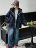 Chaqueta Cortavientos para Niñas 2026 Otoño Nueva Chaqueta con Capucha Bordada para Niños Mayores Ropa Exterior a Prueba de Viento