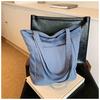 Bolsa de trabalho de grande capacidade Bolsa de tecido Oxford de estilo coreano feminino All-match Casual Nova Moda Bolsa de Ombro de Verão