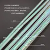 Padrão de escama de peixe corpo de mosca tubo sub-isca para pesca com mosca isca artificial mosca isca biônica material de amarração corpo perolado