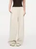 EWEN LA MODE Um favorito perene, calça de moletom de corte solto e corte suave, em bege-cinza-branco/cinza floral claro