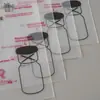 Bolsas autoadhesivas de PE de alta transparencia con logotipo impreso personalizado, bolsas para subempaque de frascos de medicina adhesivas, bolsas de empaque selladas, venta directa del fabricante