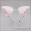 Una generación de cabello japonés lindo peluche campana lazo Lolita tocado orejas de zorro accesorios diadema de orejas de gato