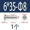 Acero Inoxidable 304 Avellanado Hexagonal Tuerca de Seguridad Tornillo de Seguridad Placa de Sujeción Tornillo Remache Mueble