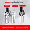 Sanais óleo - separador de água compressor de ar bomba de ar de sopro de tinta filtro de fonte de ar drenagem automática de duas peças