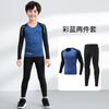 Ropa ajustada para niños, entrenamiento, manga larga, running, fitness, baloncesto, fútbol, traje deportivo, secado rápido